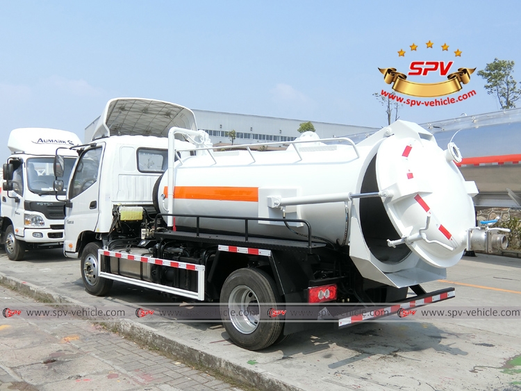 Sewer Vacuum Truck Foton - LB